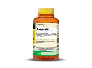 VITAMINA D3 400 IU - MASON NATURAL - (100 SOFTG) - 3