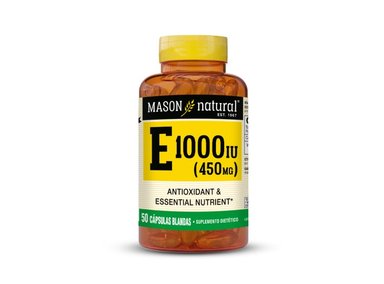 VITAMINA E 1000 IU - MASON NATURAL - (50 SOFTG)