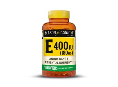 VITAMINA E 400 IU - MASON NATURAL - (100 SOFTG)