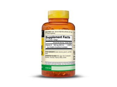 VITAMINA E 400 IU - MASON NATURAL - (100 SOFTG) - 3