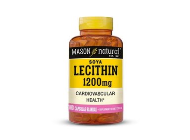 LECITINA DE SOYA 1200 MG - MASON NATURAL - (100 SOFTG)