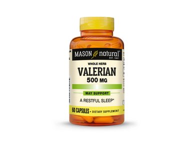 VALERIANA 500 MG - MASON NATURAL - (60 CÁP)