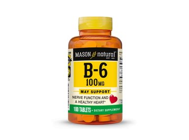 B6 100 MG - MASON NATURAL - (100 TAB)