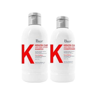 SHAMPOO BAOR PROFESSIONAL + ACONDICIONADOR K KERATIN DUO - 1