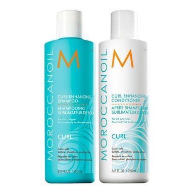 DÚO SHAMPOO MOROCCANOIL CURL + ACONDICIONADOR 250ML - 1