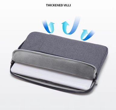 MALETÍN HYGGE TECH FUNDA IMPERMEABLE LAPTOP HASTA 15.6” PLATEADO - 4