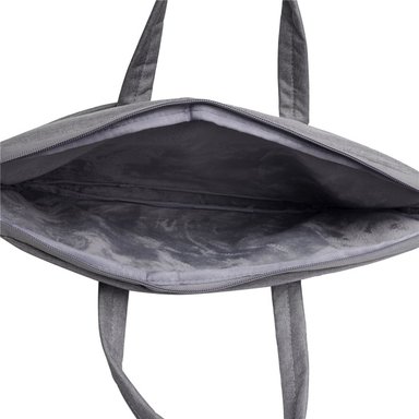 MALETÍN HYGGE TECH IMPERMEABLE LAPTOP HASTA 15.6” PLATEADO CON ASAS - 5