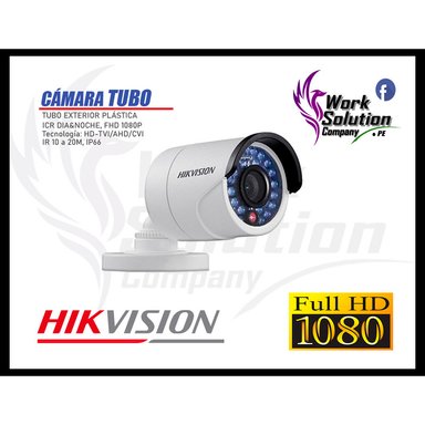 KIT 2 CÁMARA SEGURIDAD HIKVISION EXTERIOR FULL HD 1080P + DISCO 1 TB - 4