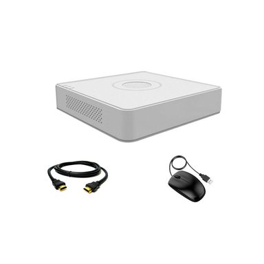 KIT 4 CÁMARA SEGURIDAD HIKVISION IP POE INTERIOR + DISCO WD PÚRPURA 1 TB - 2