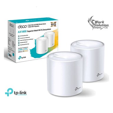 EXTENSOR TP-LINK DECO X20 2 PACK MESH SISTEMA WIFI 6 AX1800