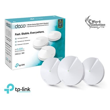 EXTENSOR TP-LINK DECO M5 3 PACK SISTEMA WIFI 5 GHZ 2,4 GHZ DUAL BAND AC1300