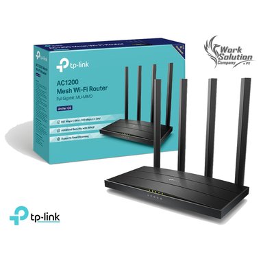 ROUTER TP-LINK TL-ARCHER C6 ARCHER C6 MESH WIRELESS DUAL BAND GIGABIT AC1200