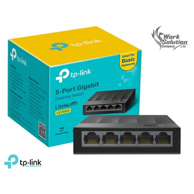 SWITCH TP-LINK LS1005G CON 5 PUERTOS 10/100/1000 MBPS