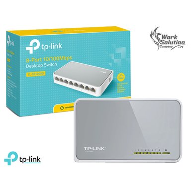 SWITCH TP-LINK TL-SF1008D CON 8 PUERTOS 10/100MBPS