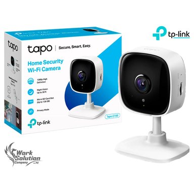 CÁMARA SEGURIDAD TP-LINK WI FI TAPO C100 1080P FULL HD INTERIOR