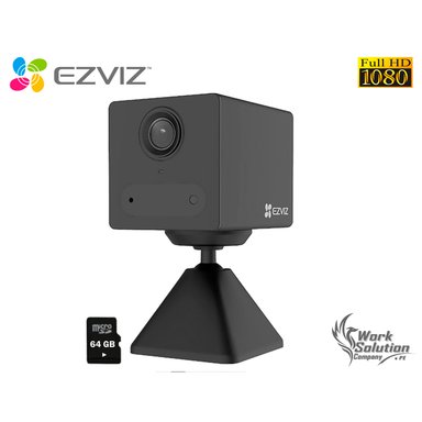 CÁMARA INTELIGENTE EZVIZ CB2 1080P WIFI BATERIA INALÁMBRICO FULL HD SD 64 GB