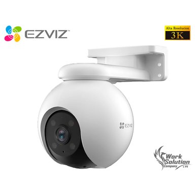 CÁMARA SEGURIDAD EZVIZ WIFI H8 PRO 3K WIFI GIRATORIA 360° INTELIGENTE