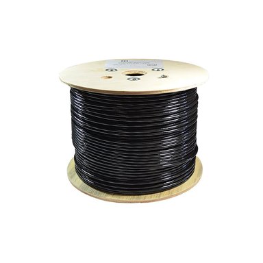 AMERICAN NET - ROLLO CABLE UTP CATEGORIA 6 EXTERIOR NEGRO 305M