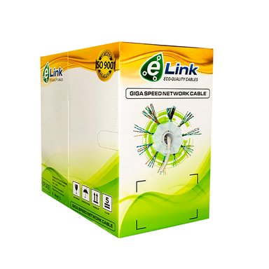 ROLLO CABLE ELINK UTP CAT. 5E X CAJA 305 METROS