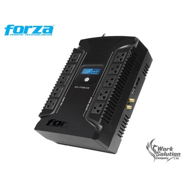 UPS FORZA HT-752LCD - 750VA 450W 10 TOMAS UNIVERSAL 2 USB