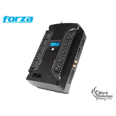 FORZA - UPS HT-1002LCD 1000VA / 600W 220 V 10 SALIDAS P/N: HT-1002LCD