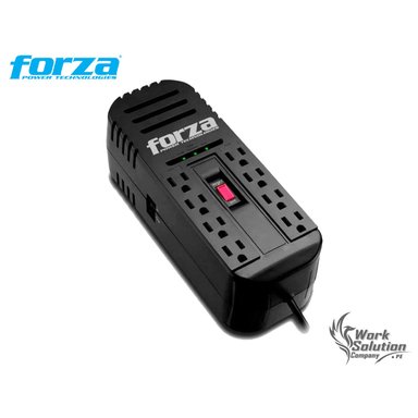 ESTABILIZADOR FORZA - FVR-2202 AUTOMÁTICO 8 TOMAS 2200VA