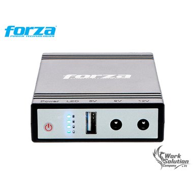 FORZA - MINI UPS PORTATIL DC-140USB 14W 5/9/12V USB