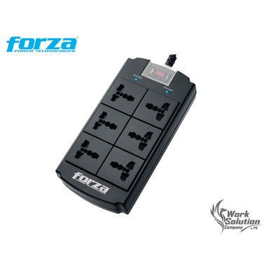 SUPRESOR DE PICO FORZA - FSP-06MN 6 TOMAS