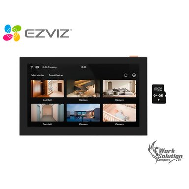 MONITOR EZVIZ SD7 TÁCTIL INTELIGENTE + MICRO SD 64GB