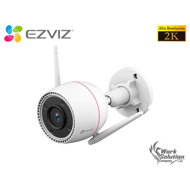 CÁMARA SEGURIDAD EZVIZ H3C 3MP WIFI EXTERIOR IP67 NOCHE COLOR