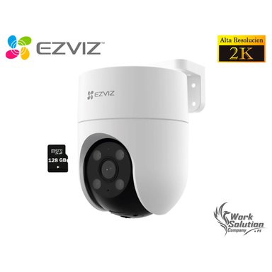 CÁMARA SEGURIDAD EZVIZ H8C PRO 2K 3MP AUDIO BIDIRECCIONAL VISIÓN NOCHE DETECCIÓN IA SIRENA 128GB