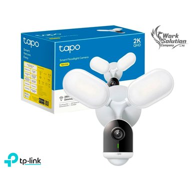 TP LINK - CÁMARA DE SEGURIDAD CON REFLECTOR WI-FI EXTERIOR C720 2K 4MP