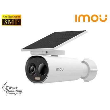 CÁMARA SEGURIDAD IMOU WI-FI CELL 3C 3MP NOCHE COLOR PANEL SOLAR