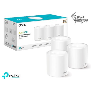 EXTENSOR TP-LINK DECO X10 3 PACK MESH SISTEMA WIFI 6 AX1500