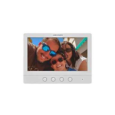 MONITOR ANALÓGICO HIKVISION VIDEOPORTERO DS-KH2230T HD 7 PULGADAS BLANCO