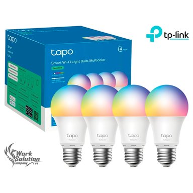 TP LINK - FOCO INTELIGENTE TAPO L530E(4PACK)MULTICOLOR REGULABLE CONTROL POR VOZ