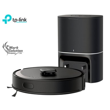 TP LINK - ROBOT TAPO RV30 MAX PLUS ASPIRADOR TRAPEADOR NEGRO + BASE AUTOVACIADO - 1