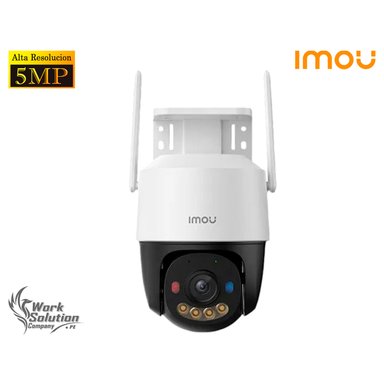 IMOU - CÁMARA SEGURIDAD CRUISER SC 5MP 360 VISIÓN NOCHE LUZ DISUASIVA