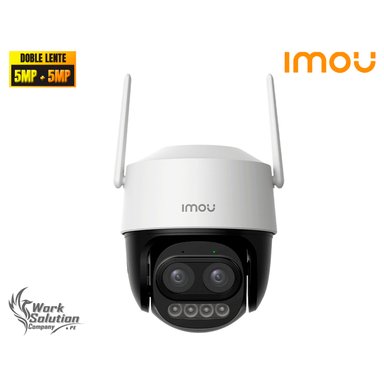 IMOU - CÁMARA CRUISER Z 5MP DOBLE LENTE 360 VISIÓNNOCHE DISUASIÓN ACTIVA