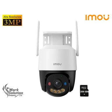 IMOU - CÁMARA SEGURIDAD CRUISER SC 3MP VISIÓN NOCHE LUZ DISUASIVA 256GB
