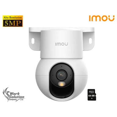 IMOU - CÁMARA RANGER MINI 5MP AUDIO 2VÍAS VISIÓN NOCTURNA INTERIOR 64GB