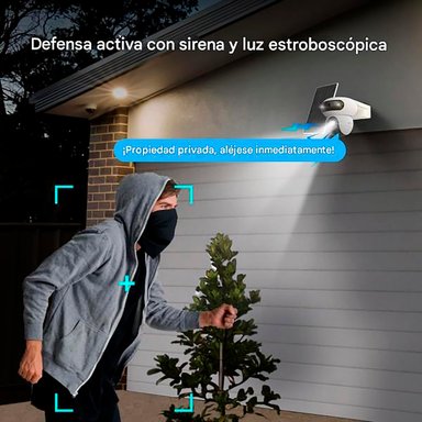 CÁMARA SEGURIDAD EZVIZ HB90 DUAL KIT 2K+ 4MP + 4MP DOBLE LENTE AUDIO 2VÍAS VISIÓN NOCHE BATERÍA PANEL SOLAR - 4