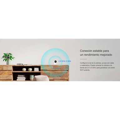 CÁMARA SEGURIDAD EZVIZ H6C PRO FULL HD 360 AUDIO BIDIRECCIONAL BOTÓN LLAMADA + SOPORTE PARED - 5