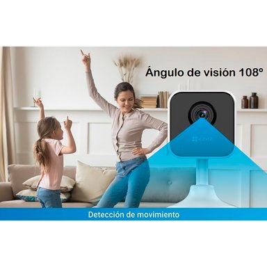 KIT 3 CÁMARA SEGURIDAD EZVIZ H1C FULL HD VISIÓN 108 AUDIO BIDIRECCIONAL DETECCIÓN MOVIMIENTO 128GB - 3