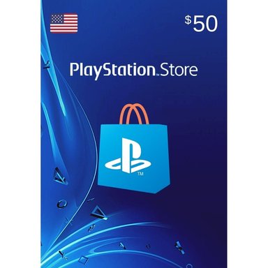 CARD PLAYSTATION NETWORK $50 PSN 50 USD DIGITAL USA - 1
