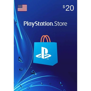 CARD PLAYSTATION NETWORK $20 PSN 20 USD DIGITAL USA - 1