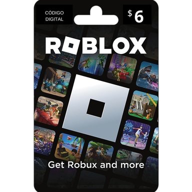 GIFT CARD ROBLOX 6 USD ROBUX DIGITAL PERÚ - 1