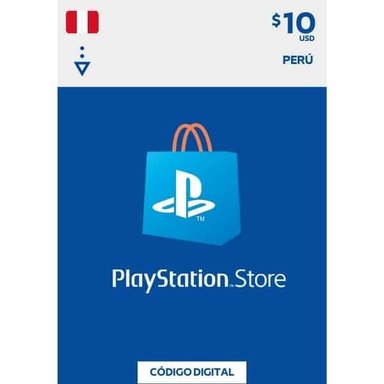 CARD PLAYSTATION NETWORK 10 DOLARES - PSN 10 USD PERU DIGITAL PERÚ - 1