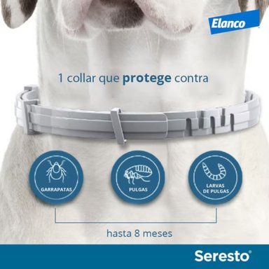 ANTIPULGAS COLLAR PERROS PEQUEÑOS Y GATOS SERESTO HASTA 8KG - 3