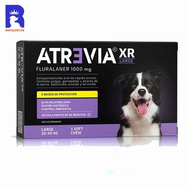 ANTIPULGAS PARA PERRO ATREVIA XR 20-40 KG